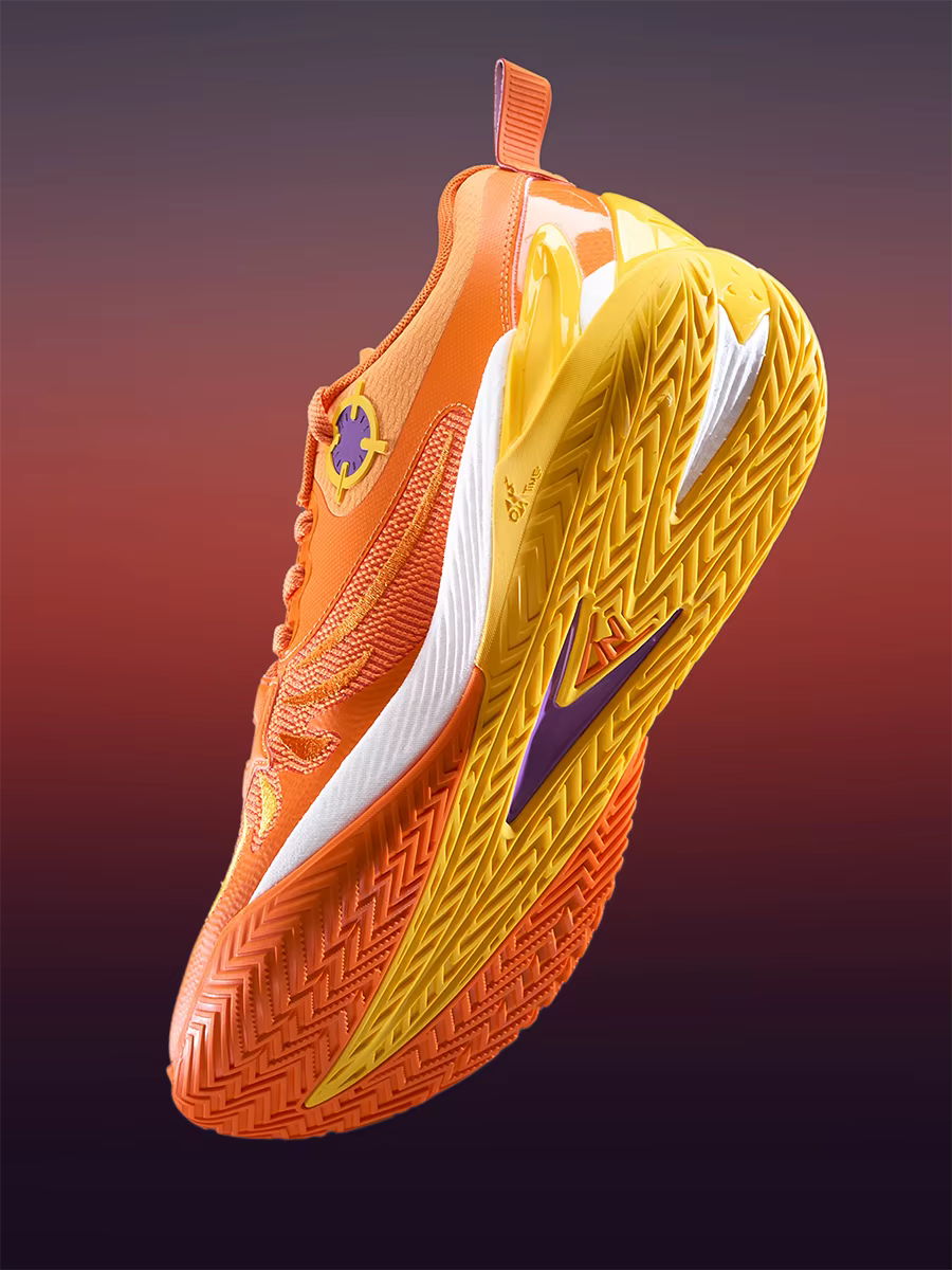 RIGORER Chaussures de basket-ball AR3 Sunset pour hommes - Austin Reave Signature Baskets d'entraînement et de match professionnelles rembourrées antidérapantes
