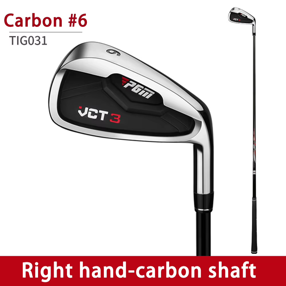 Fers de golf PGM (5, 6, 7, 8, 9, PW, S) avec tiges en graphite pour golfeurs droitiers – Flex S/R