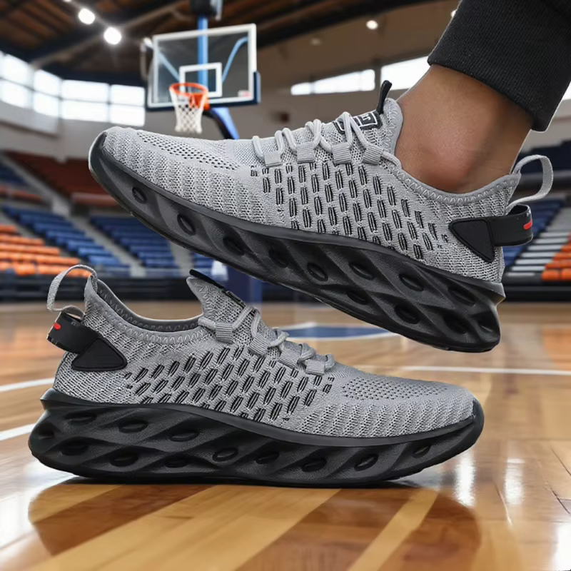 Baskets de basket-ball athlétiques pour hommes