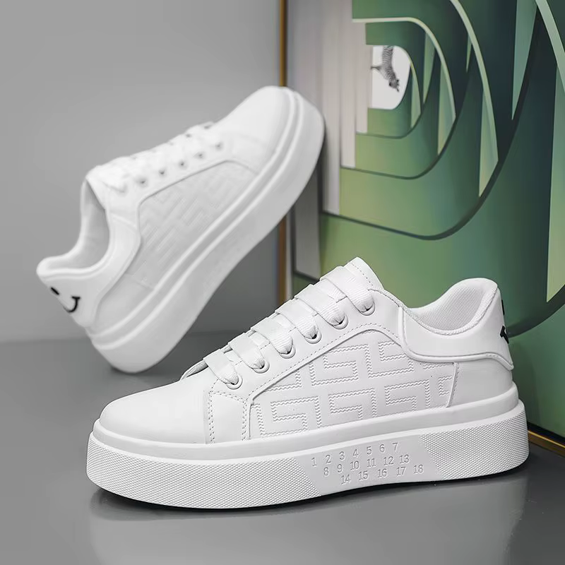 Chaussures décontractées pour hommes 2025 mode plate-forme Sneaker tendance
