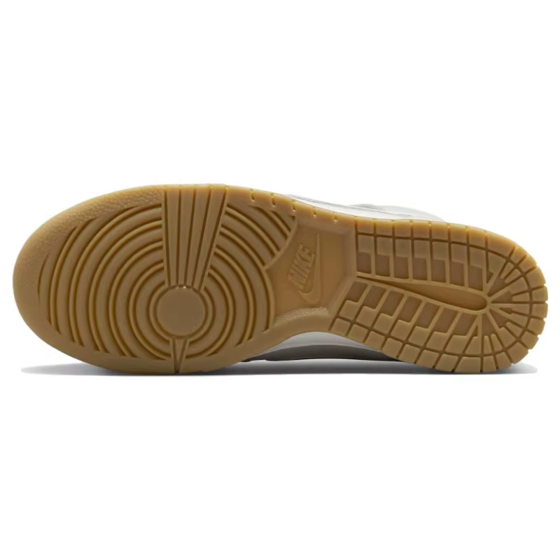 Nike Dunk Cream Canvas Fashion Classic Trendy Outfit Baskets mi-hautes légères
