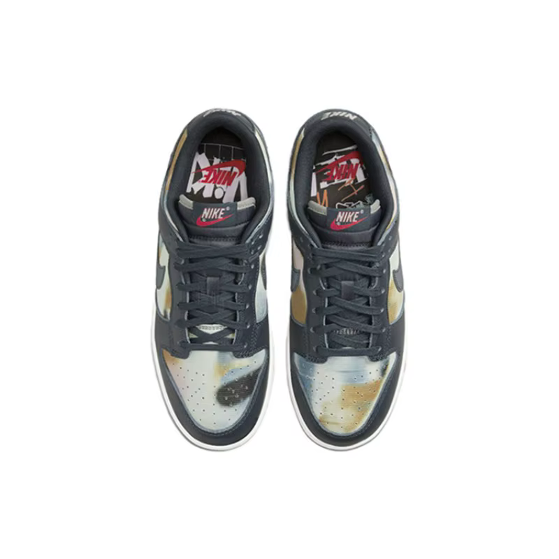Nike Dunk Retro PRM Obsidian Graffiti Chaussures de skate basses pour hommes