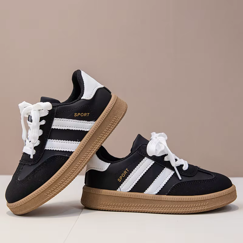 Chaussures De planche pour enfants baskets pour garçons 3-18 ans kaki