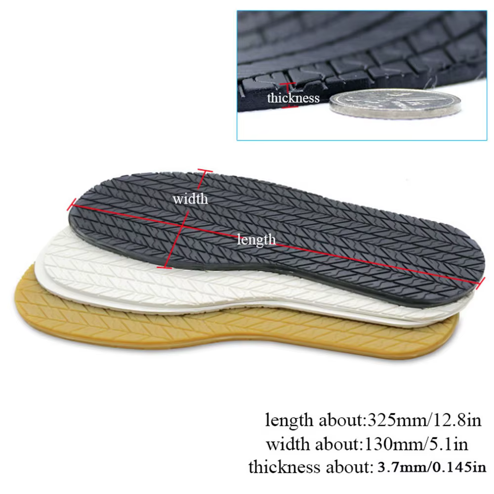 1 paire de semelles complètes de protection pour réparation de baskets