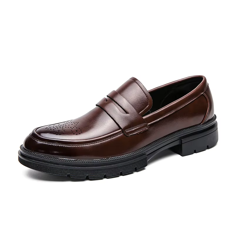 Chaussures à semelles hautes décontractées pour hommes