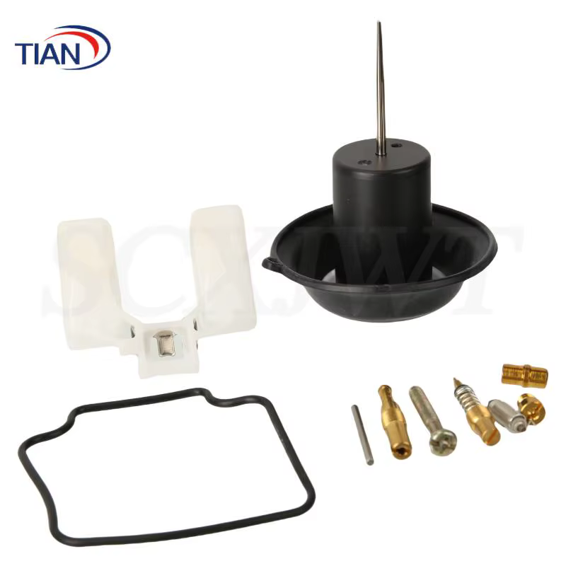 NOUVEAU Kit de réparation de carburateur de haute qualité : diaphragme à piston et flotteur – Indispensable pour l'entretien des motos et des motocross