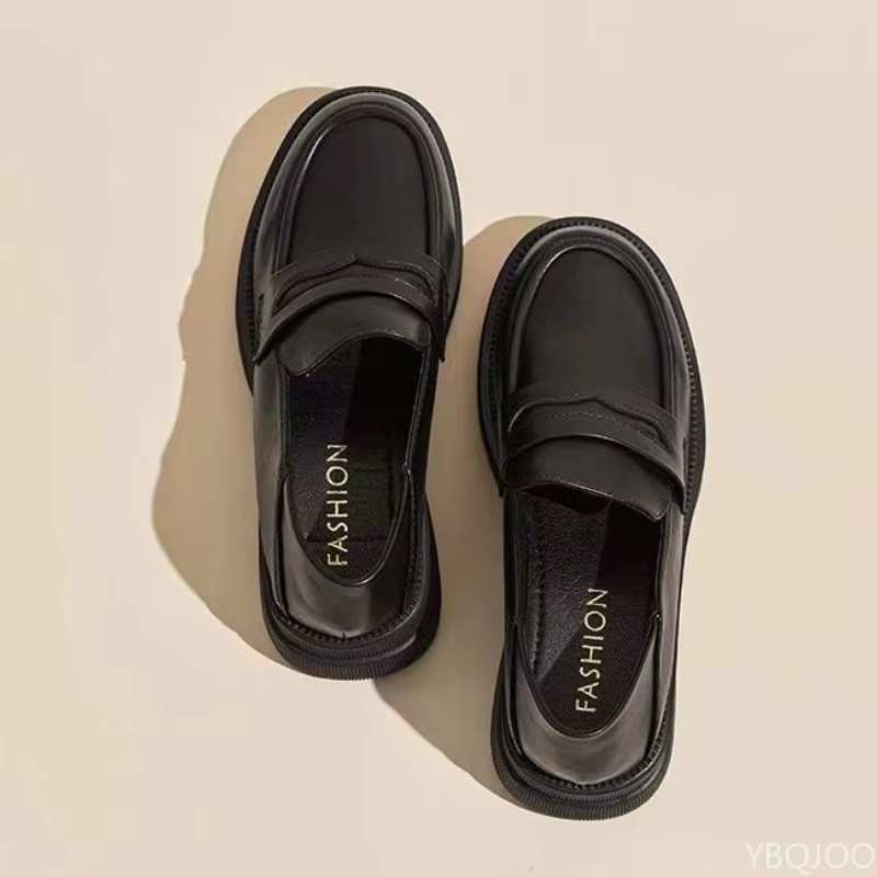 Chaussures en cuir décontractées pour femmes