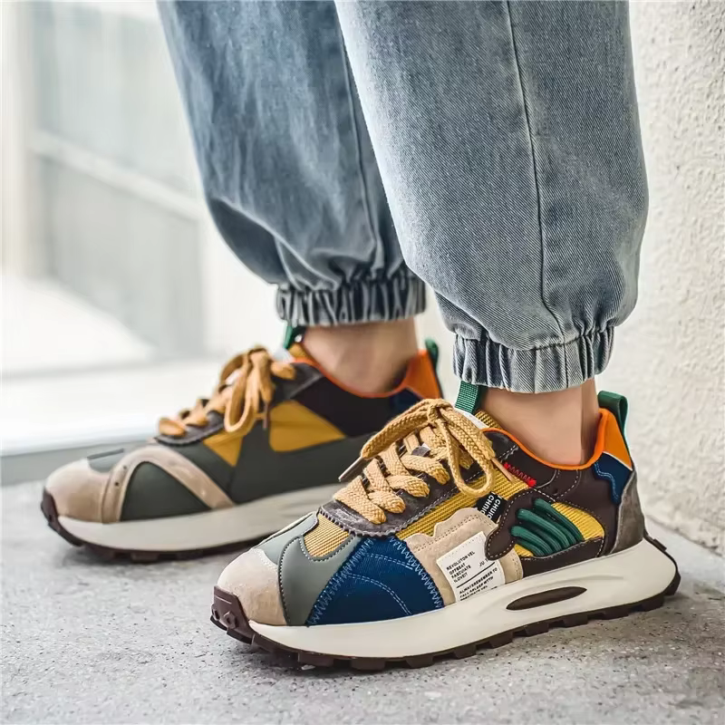 Chaussures de course décontractées pour hommes à la mode 2025 nouvelle qualité baskets
