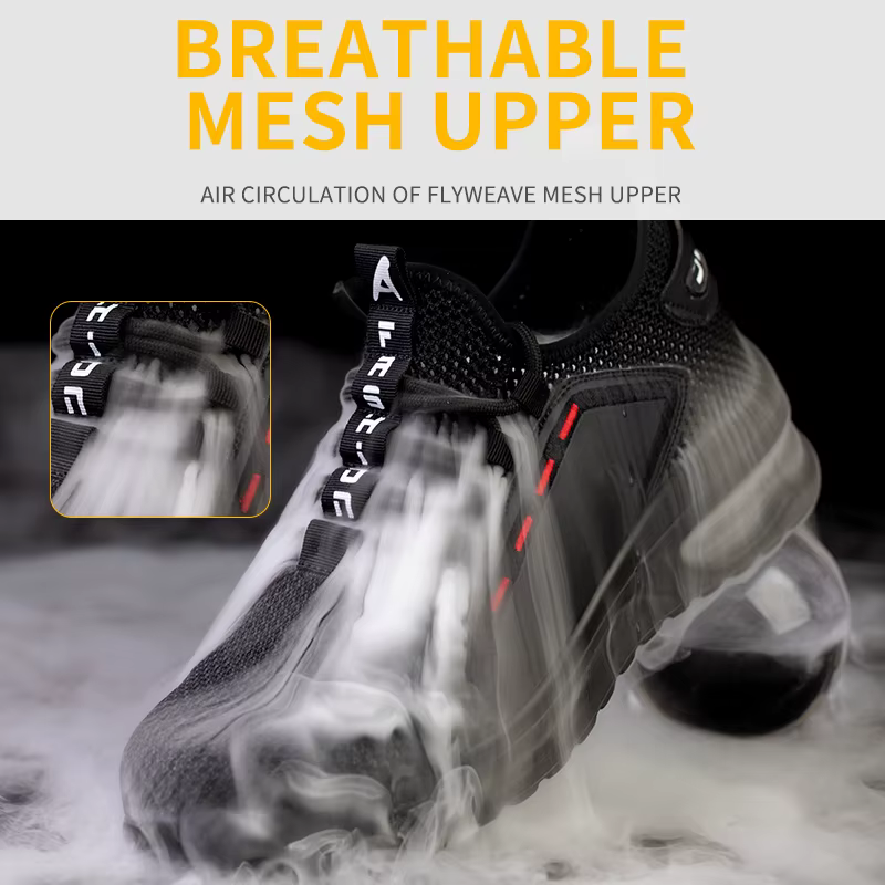 Chaussures de sécurité baskets de travail bout en acier hommes femmes Anti-écrasement Anti-crevaison bottes