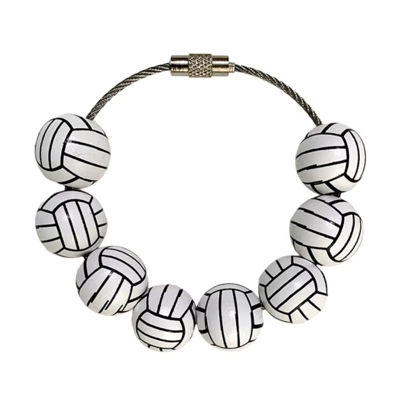 Pendre sport en forme baseball Accessant baseball attrayant Embellissement élégant Ornement suspendu pour les