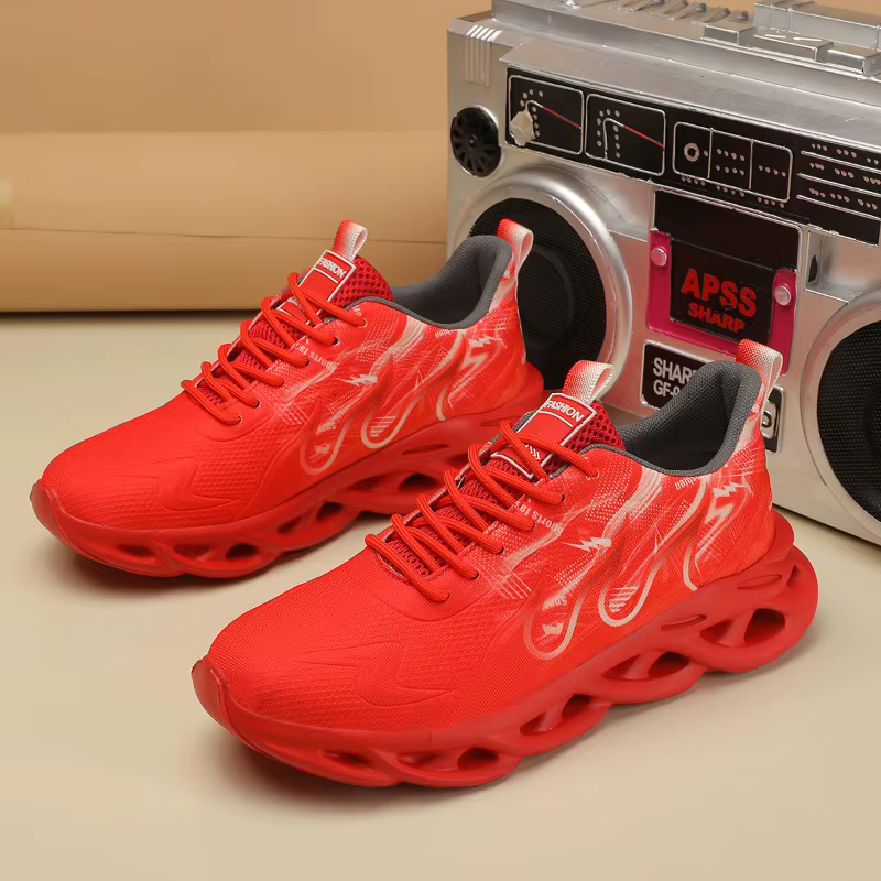 YRZL chaussures de course pour hommes baskets légères en maille respirante