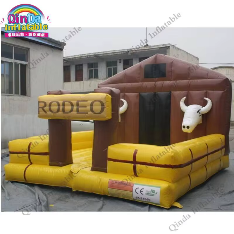 Jeu de torero espagnol fou taureau mécanique de rodéo gonflable à vendre un torero tournant