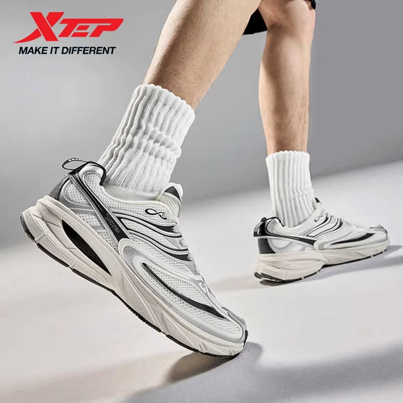 Xtep-Baskets rétro coordonnantes pour femmes