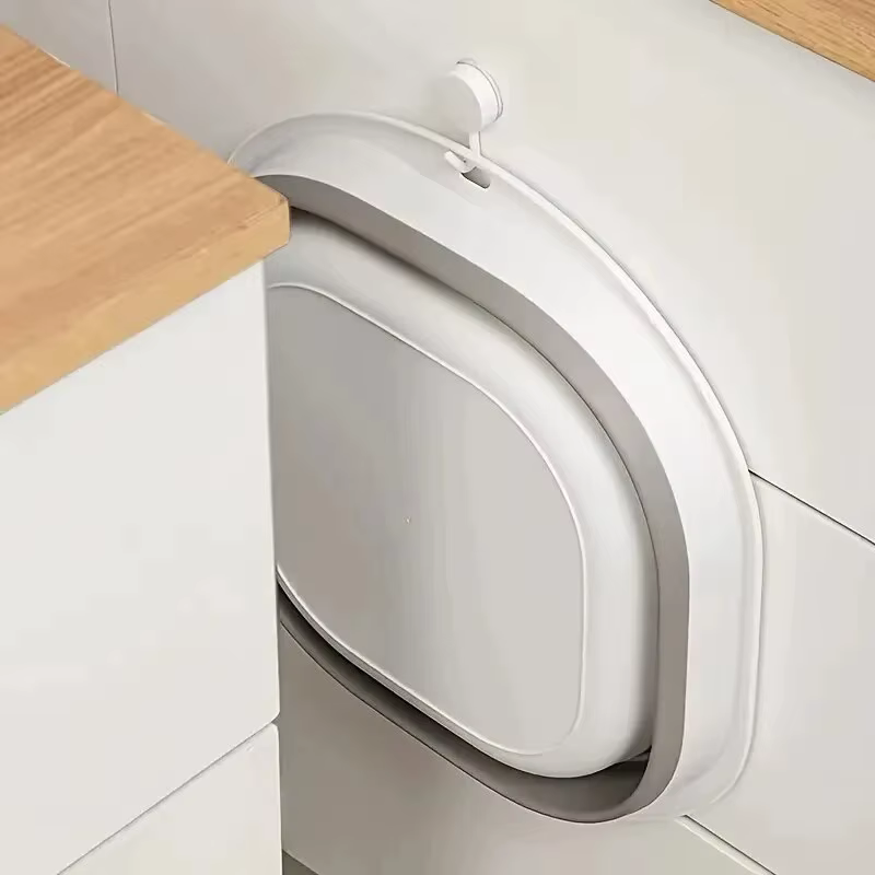Bassin de bain de pieds pliable, 1 pièce, pour trempage des pieds, seau en plastique épais, pieds pliables multifonctions, baignoire de trempage, linge pliable
