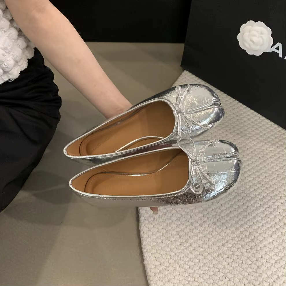 Tabi Ninja – chaussures plates en cuir confortables pour femmes