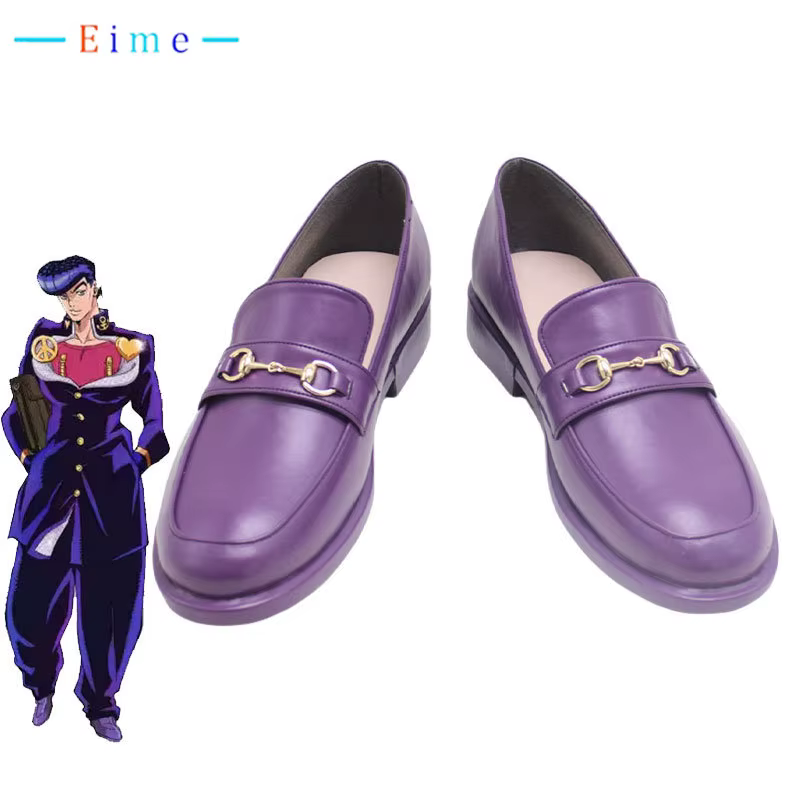 Chaussures de Cosplay Josuke Anime JJBA