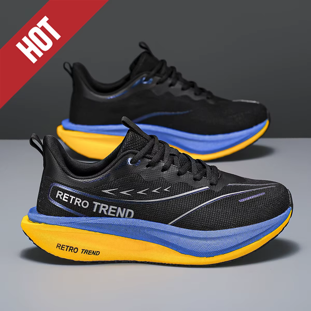 Chaussures de course Marathon avec plaque carbone