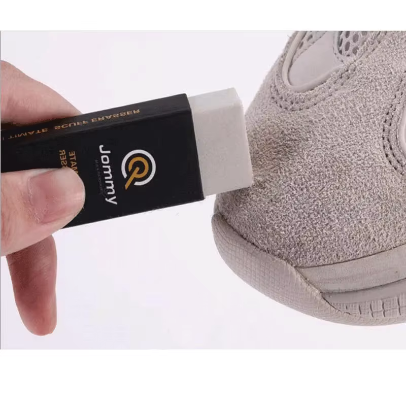 Gomme de nettoyage pour chaussures en cuir suédé Nubuck mat