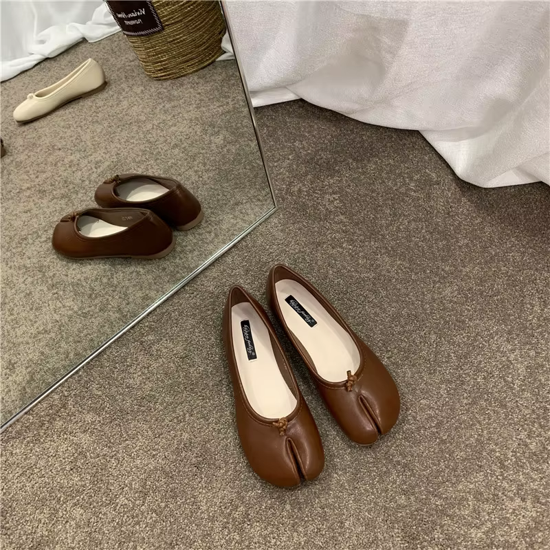 Chaussures de style japonais Tabi Ninja pour femmes