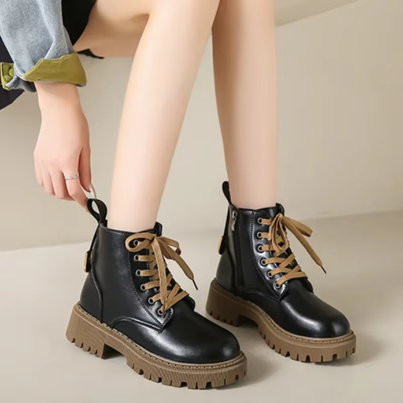Mode femmes bottes de luxe Style britannique