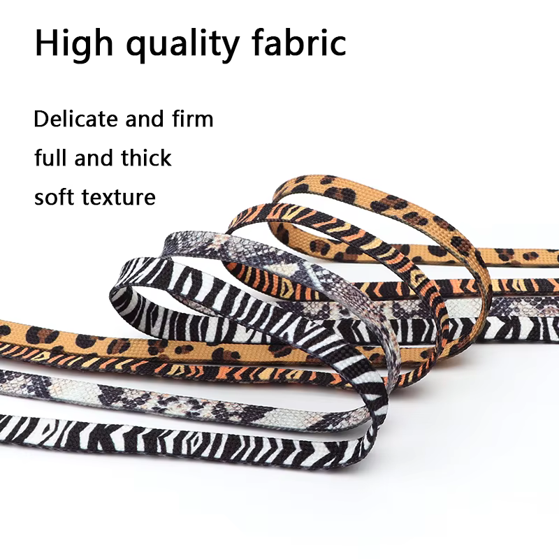 Léopard zèbre tigre serpent lacets
