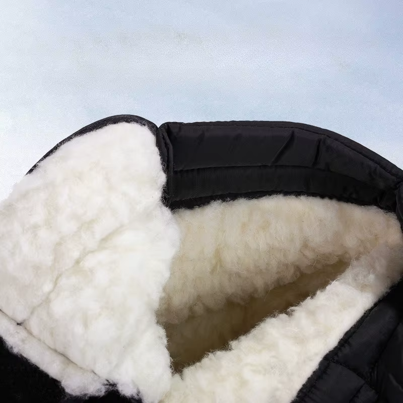 40 ° C hiver épaissir chaud hommes bottes de neige en plein air imperméable confort coton chaussures résistant au froid