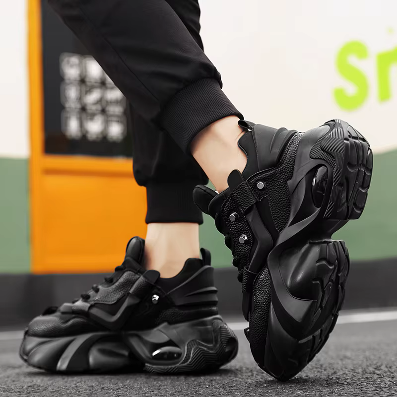 Baskets Décontractées Noires pour Homme