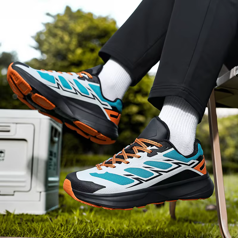 Chaussures de course minimalistes pour hommes à bout large