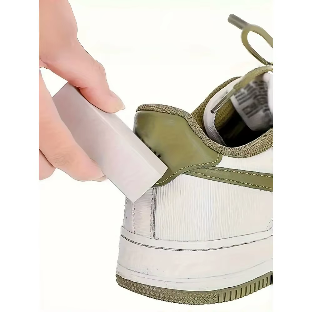 Nettoyant portable pour chaussures en daim et cuir – Gomme décontaminante imperméable