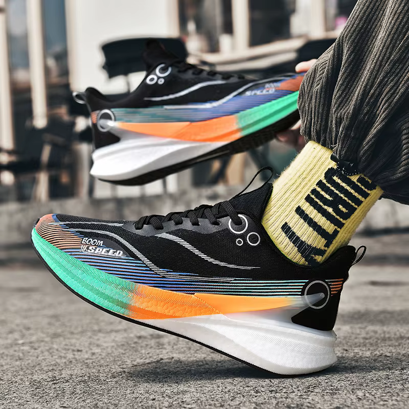 Chaussures de course en carbone pour hommes et femmes