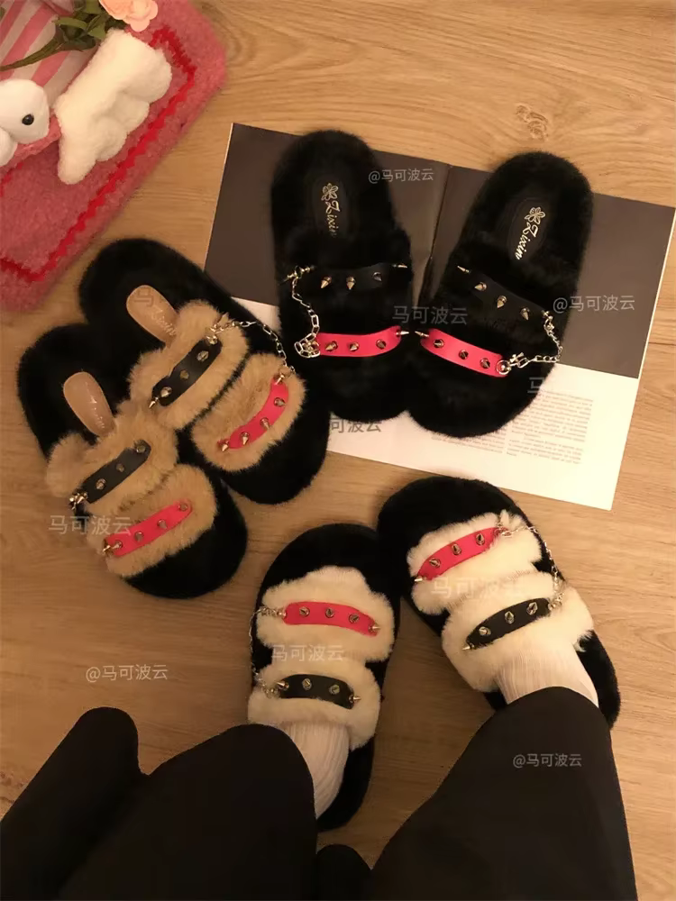 Chaussures de plein air d'hiver de style Y2K pour femmes