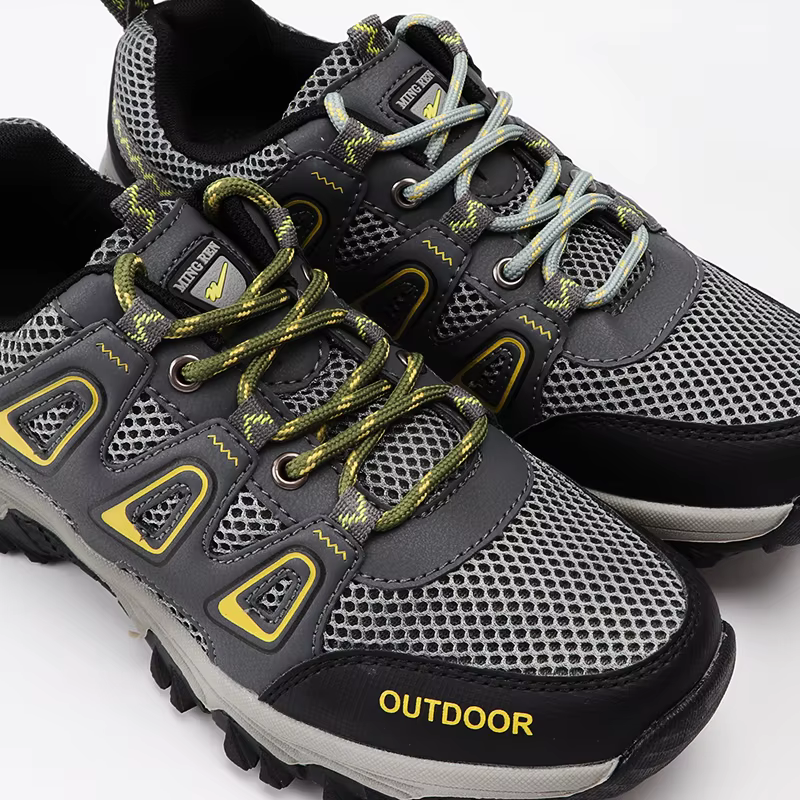 4/10 pièces lacets ronds randonnée en plein air chaussures de sport