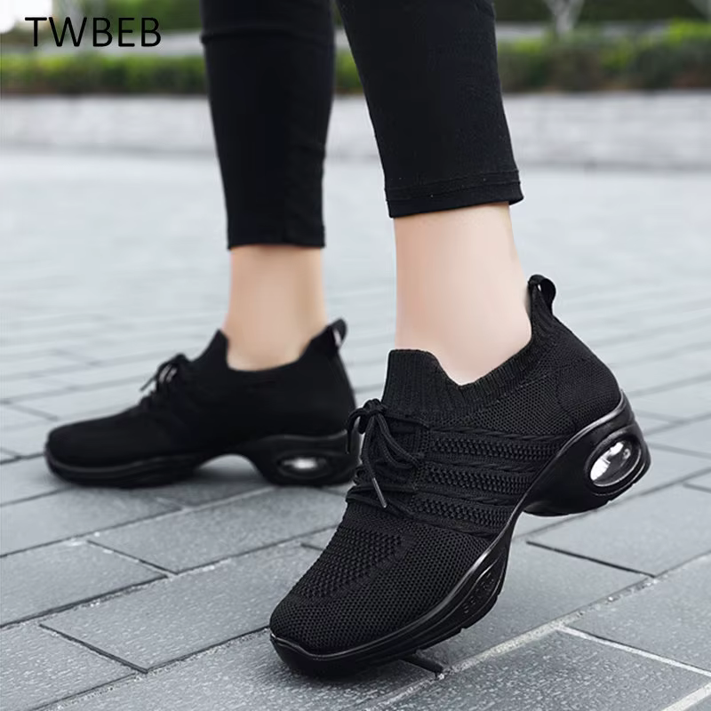 Chaussures de danse femmes moderne jazz maille chaussure