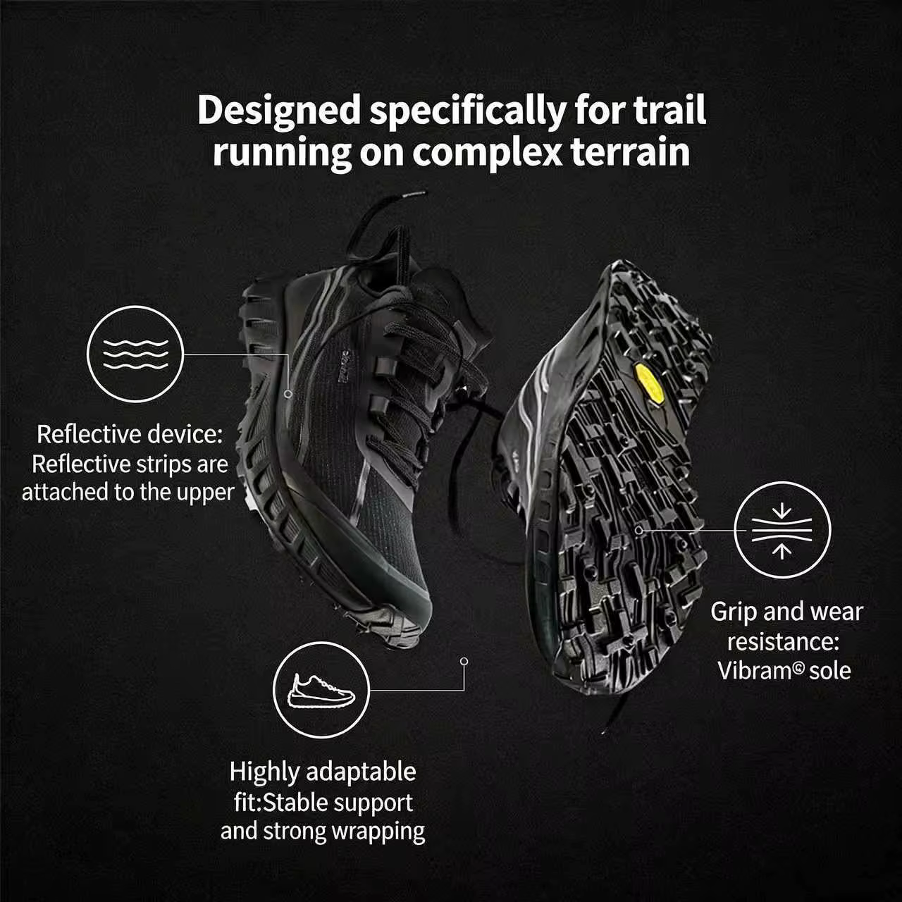 NORDA Chaussures de sport unisexe 002 Cinder – Qualité supérieure