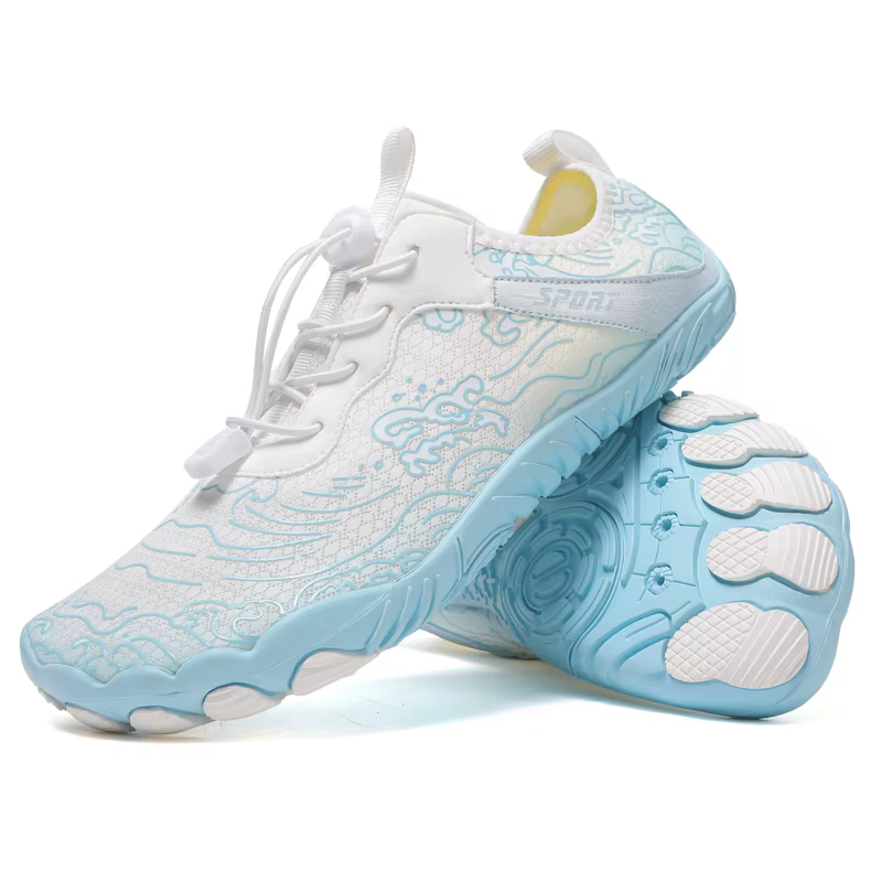 White Wading Shoes Men Women Quick Dry Non-Slip Barefoot Aqua