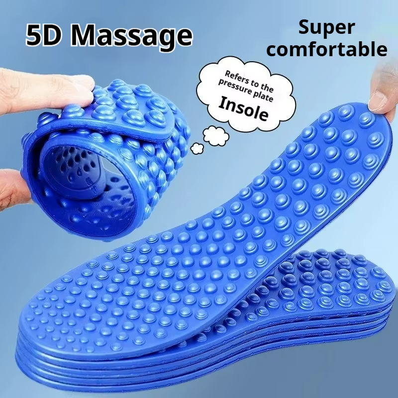 1 paire doigt pression conseil Massage semelle intérieure soulager la Fatigue des pieds chaussures semelles hommes femme