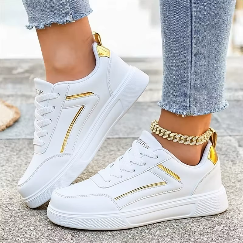 Chaussures classiques en cuir noir pour femmes