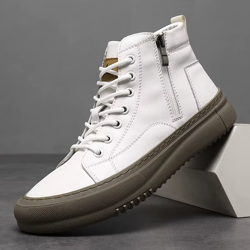 Bubuk – baskets blanches pour hommes