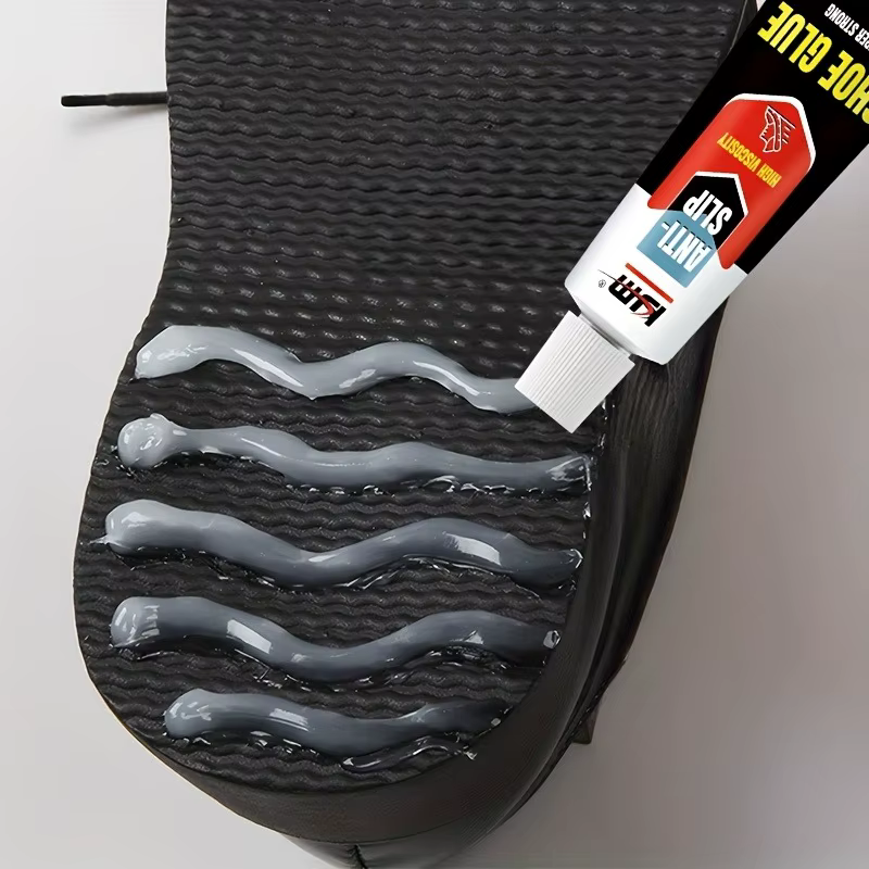 KJM Caoutchouc de poignée à semelle antidérapante : traction robuste pour baskets/chaussures de sport – Idéal pour la randonnée/salle à pied