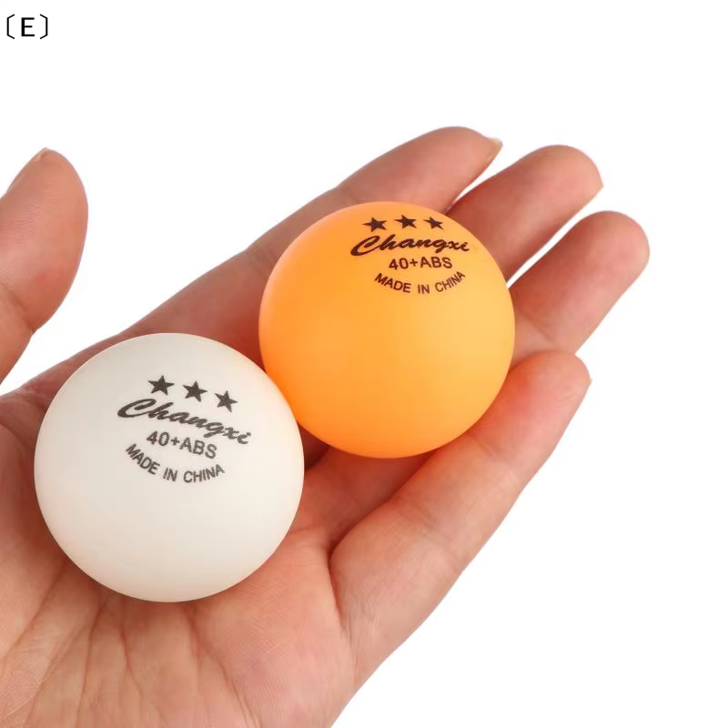 〔E〕10 balles de tennis de table d'entraînement 3 étoiles, de bonne qualité, pour la compétition, rondes, ferme et à rebond stable
