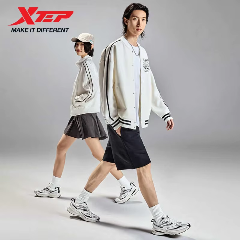 Xtep-Baskets rétro coordonnantes pour femmes