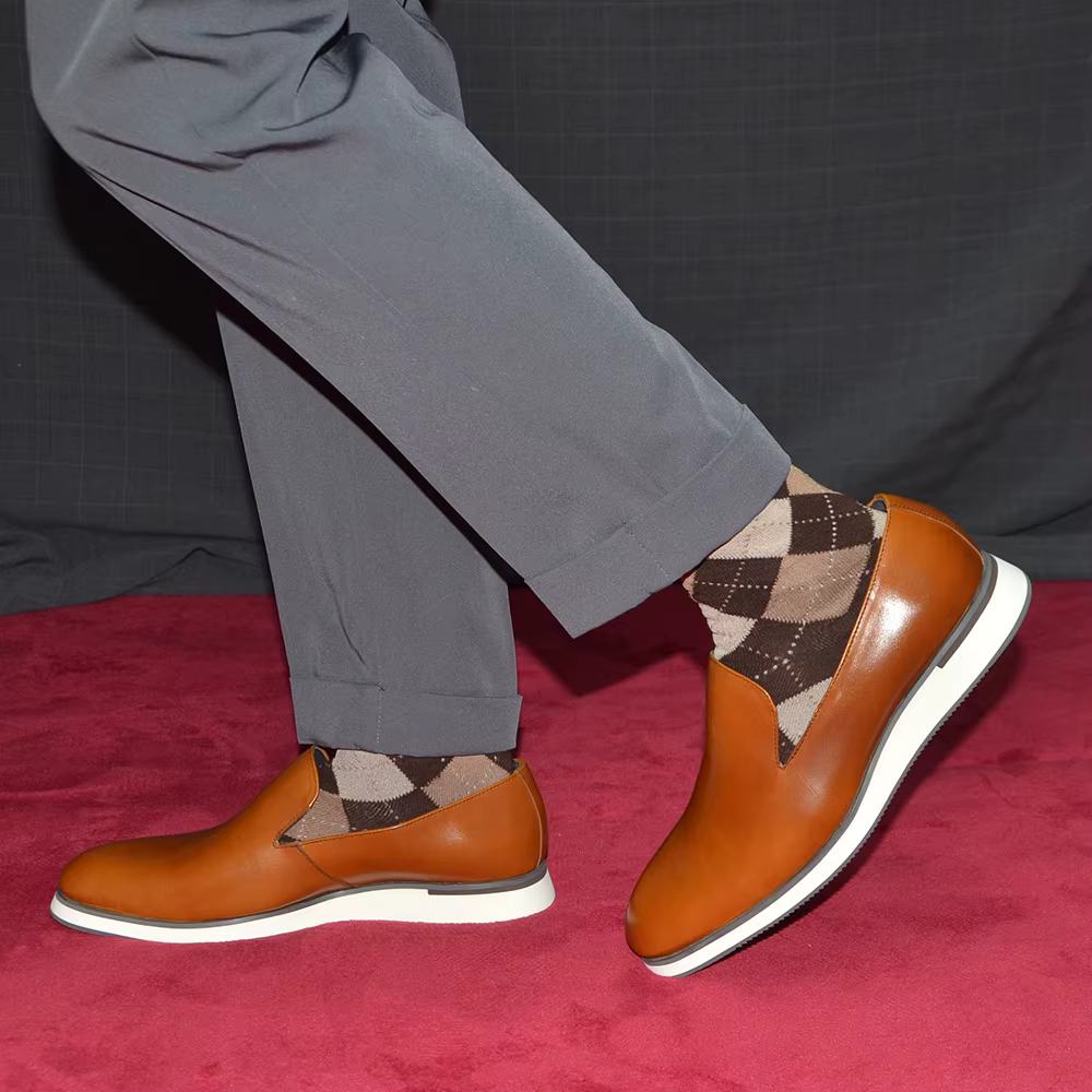 Chaussures Classiques Homme en Cuir Véritable Entier