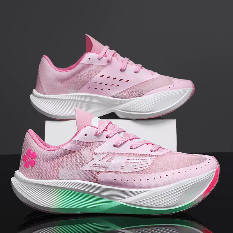 Chaussures de course Marathon pour hommes avec plaque carbone