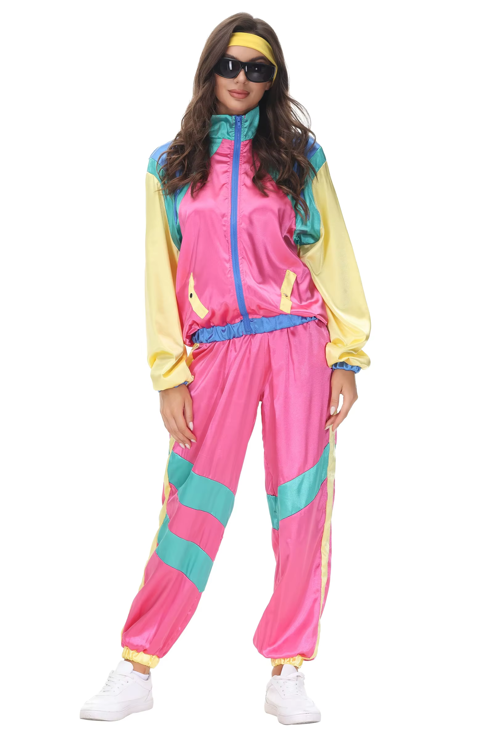 Costume de Cosplay Rock Disco Hippies pour femmes adultes, tenue de fête de carnaval d'halloween des années 70 et 80, tenue de danse Hippies, robe fantaisie de fête