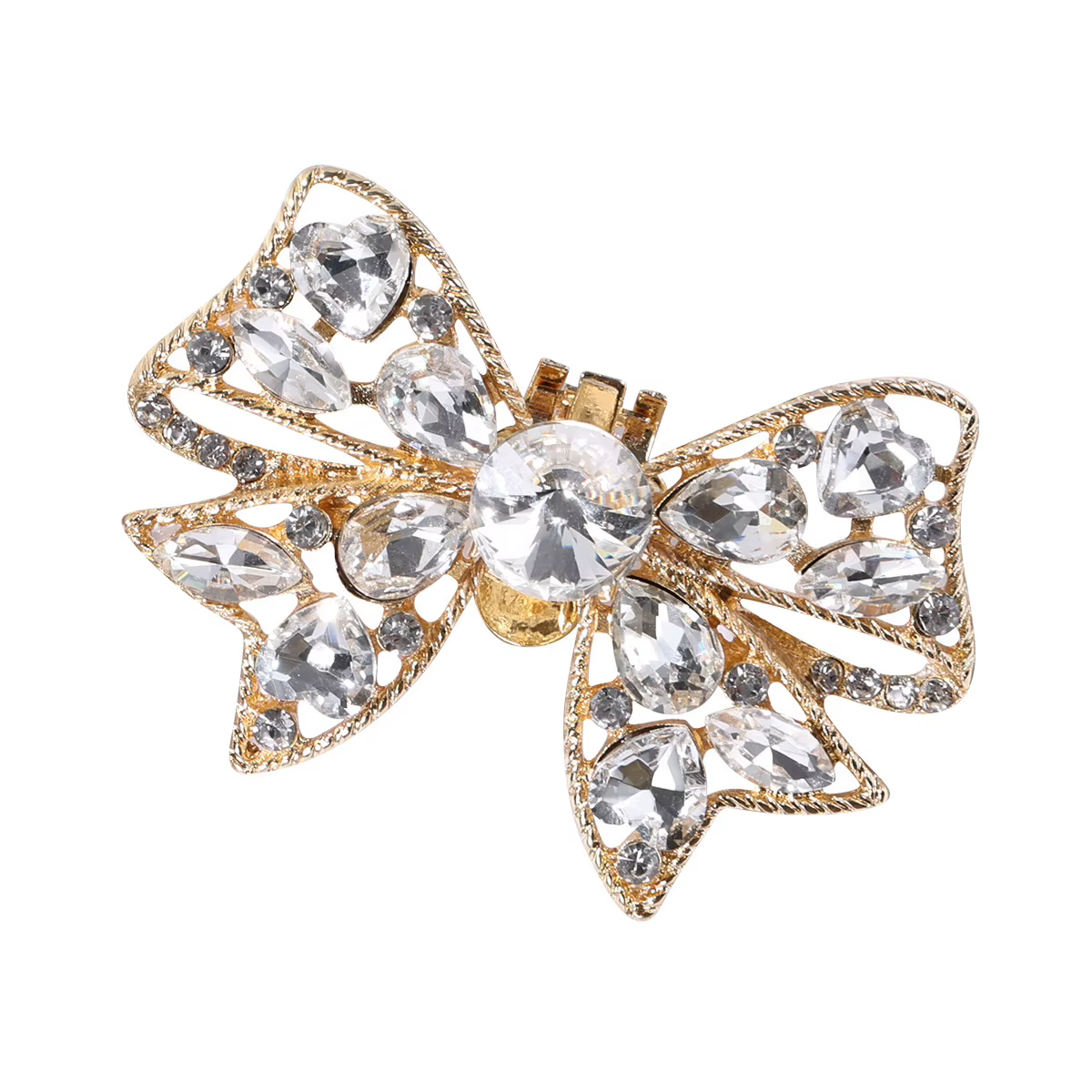 2 Pièces Boucles de Chaussures en Strass pour Mariage