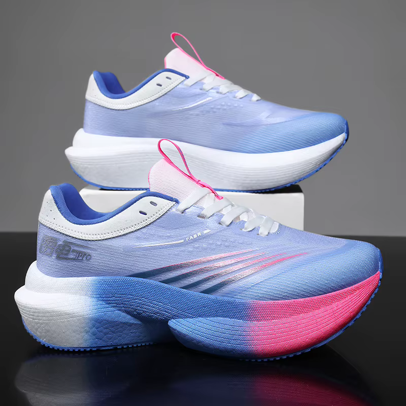 Nouvelles chaussures de course à pied avec plaque en carbone pour marathon