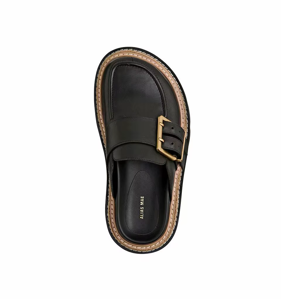 ALIASMAE Designer Style - Chaussures à plateforme à bout fermé pour un usage décontracté