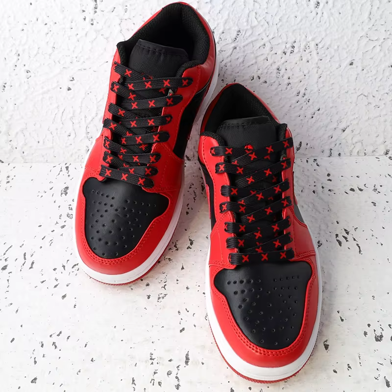 Lacets de chaussures de basket-ball rayés infrarouges