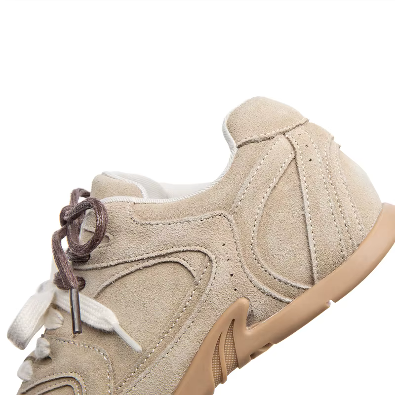 Baskets en cuir véritable pour femmes 2026 – Nouvelles chaussures d'entraînement allemandes antidérapantes