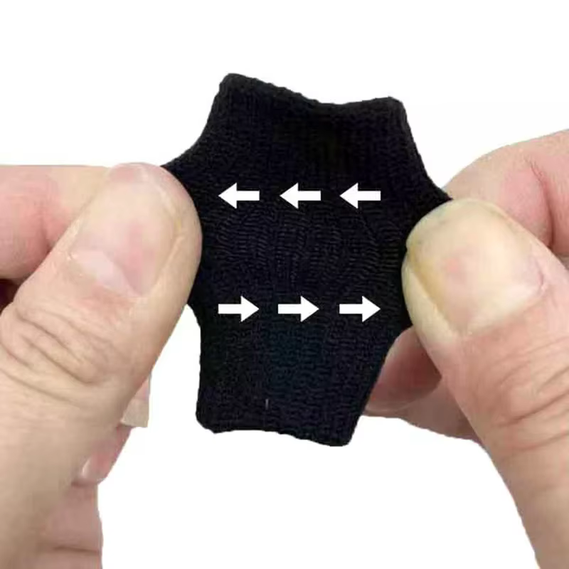 Manchon de protection des doigts de sport, 10 pièces, manchon de protection pour basket-ball, mèches de sueur, antidérapant, respirant, pour entorse articulaire, Bandage protecteur